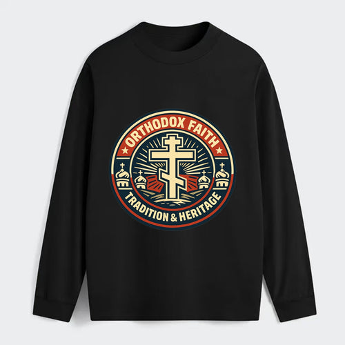 Faithful Heritage Emblem - Classic Long Sleeve Shirt