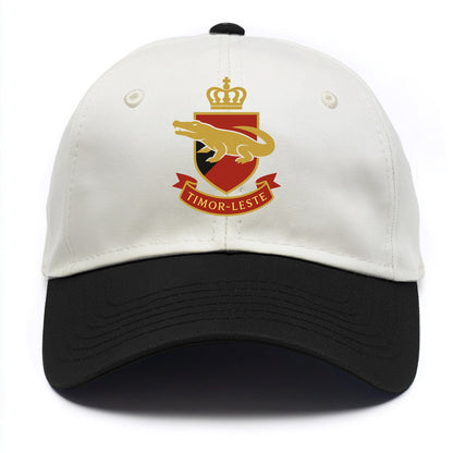 Timor-Leste Royal Logo  - Two Tone Cap - Black