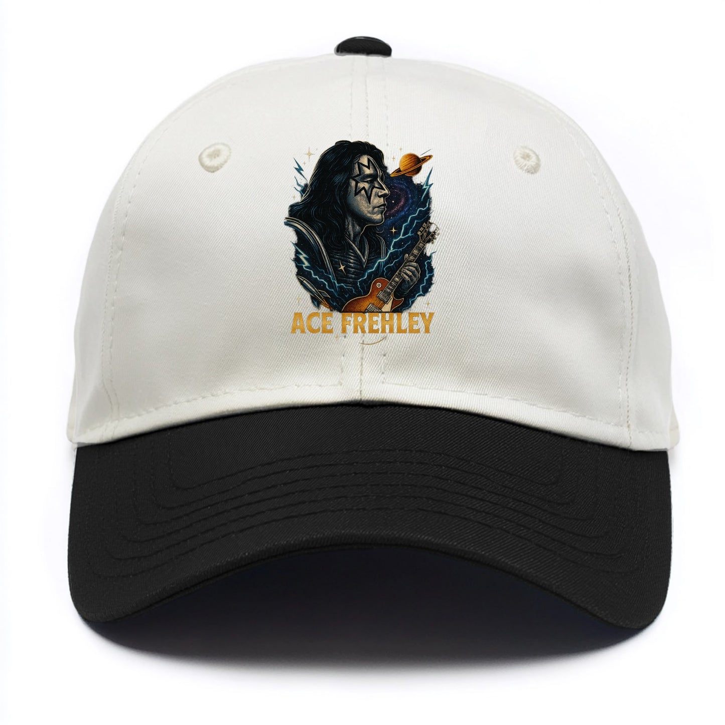 Icon Portrait - Two Tone Cap - Black