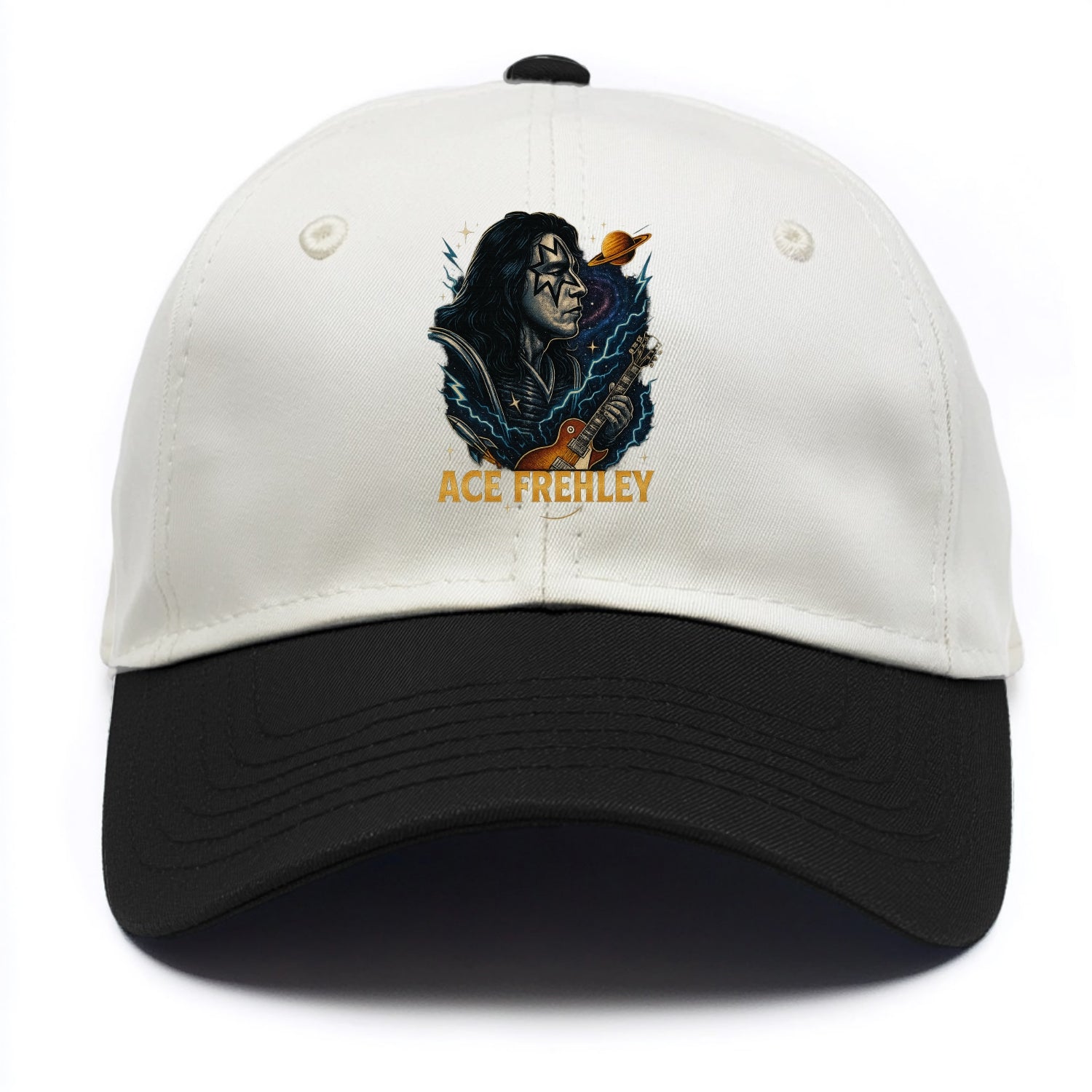 Icon Portrait - Two Tone Cap - Black