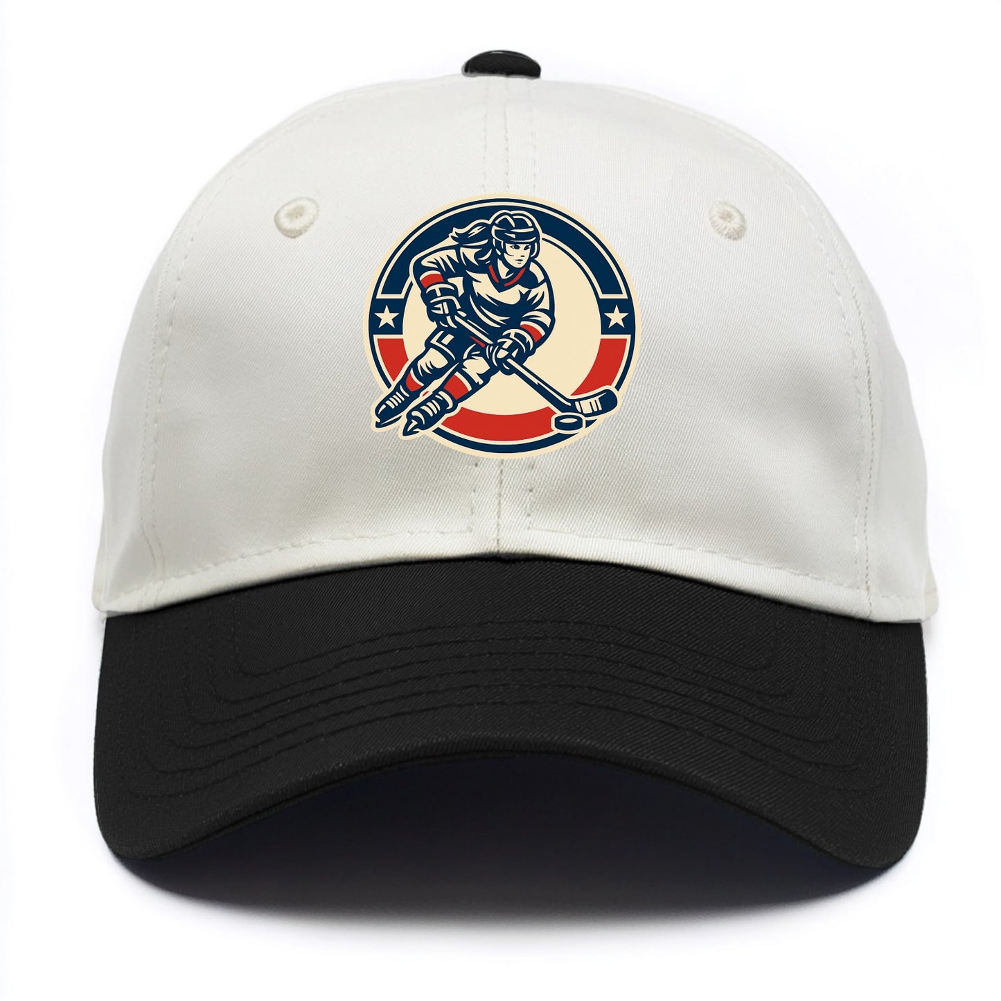 Fearless Ice Warrior - Two Tone Cap - Black