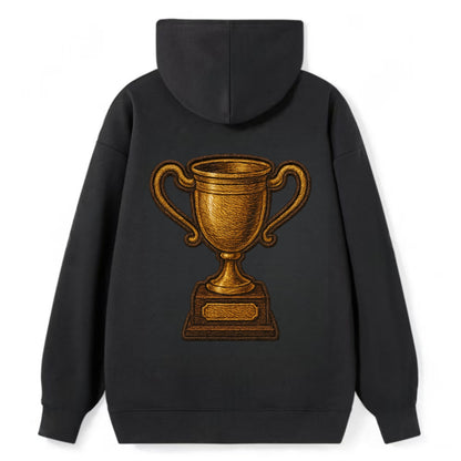 Trophy Cup  - Classic Pullover Hoodie - Black