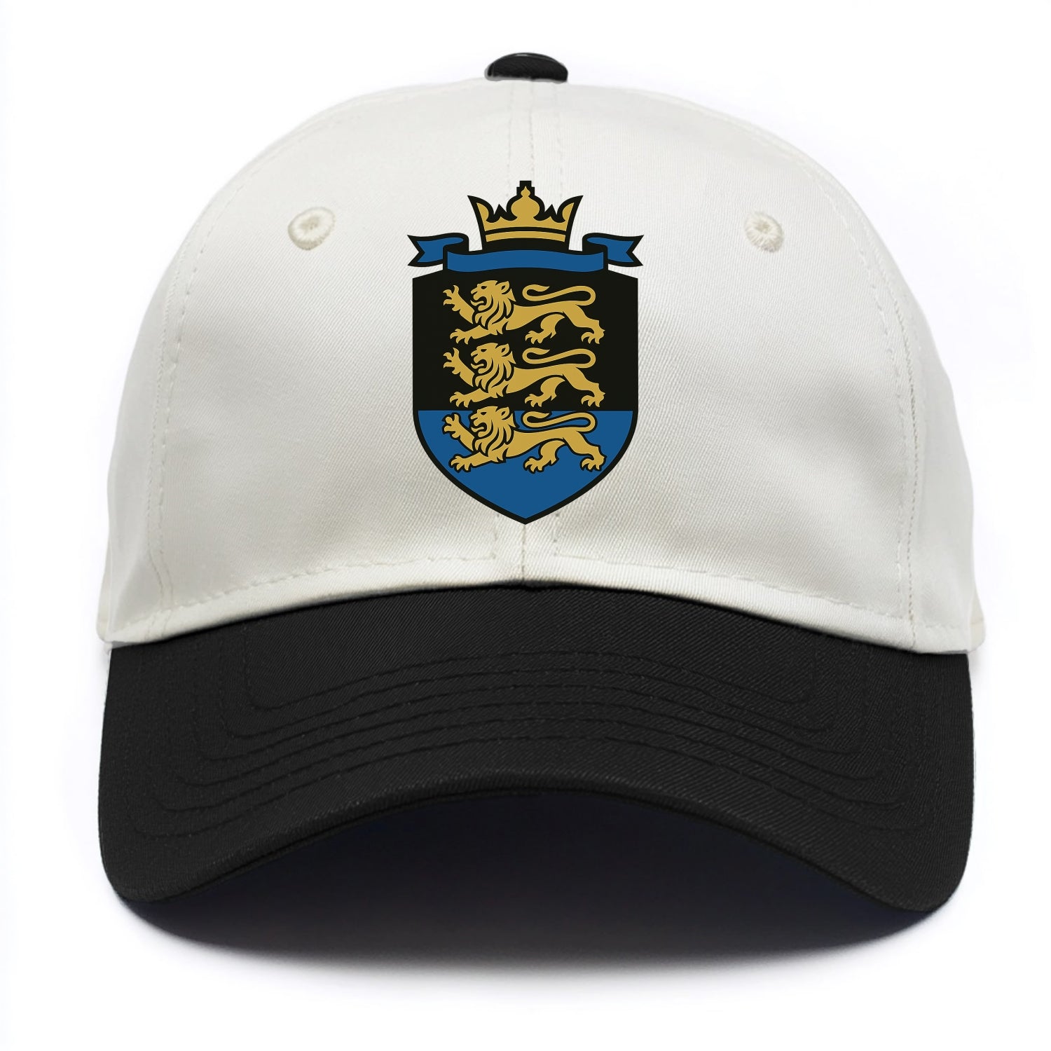 Estonia Royal Logo  - Two Tone Cap - Black