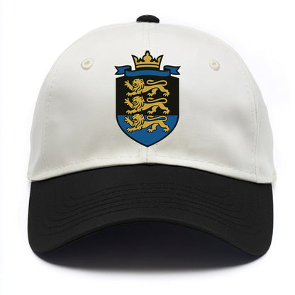 Estonia Royal Logo  - Two Tone Cap - Black