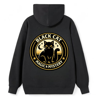 Midnight Prowler Emblem - Classic Pullover Hoodie - Black