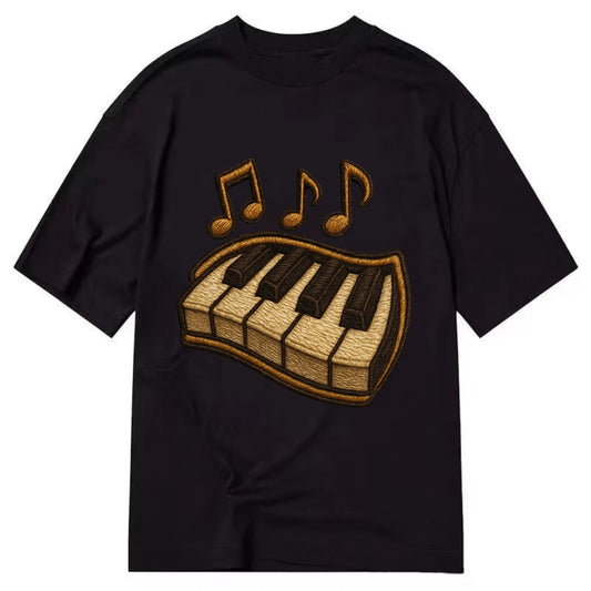 Piano Keys  - Classic T-shirt - Black