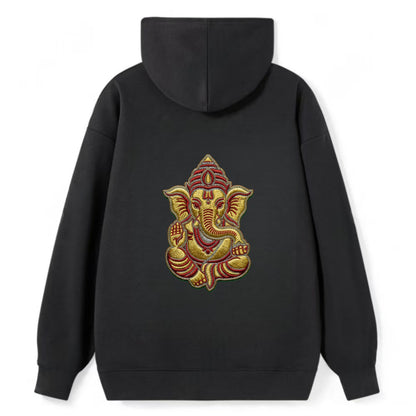 Ganesh - Classic Pullover Hoodie - Black