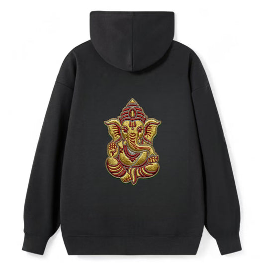 Ganesh - Classic Pullover Hoodie - Black