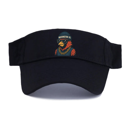 "cardinal" "washington Dc" "dc" "navy" "us East" - Visor - Black
