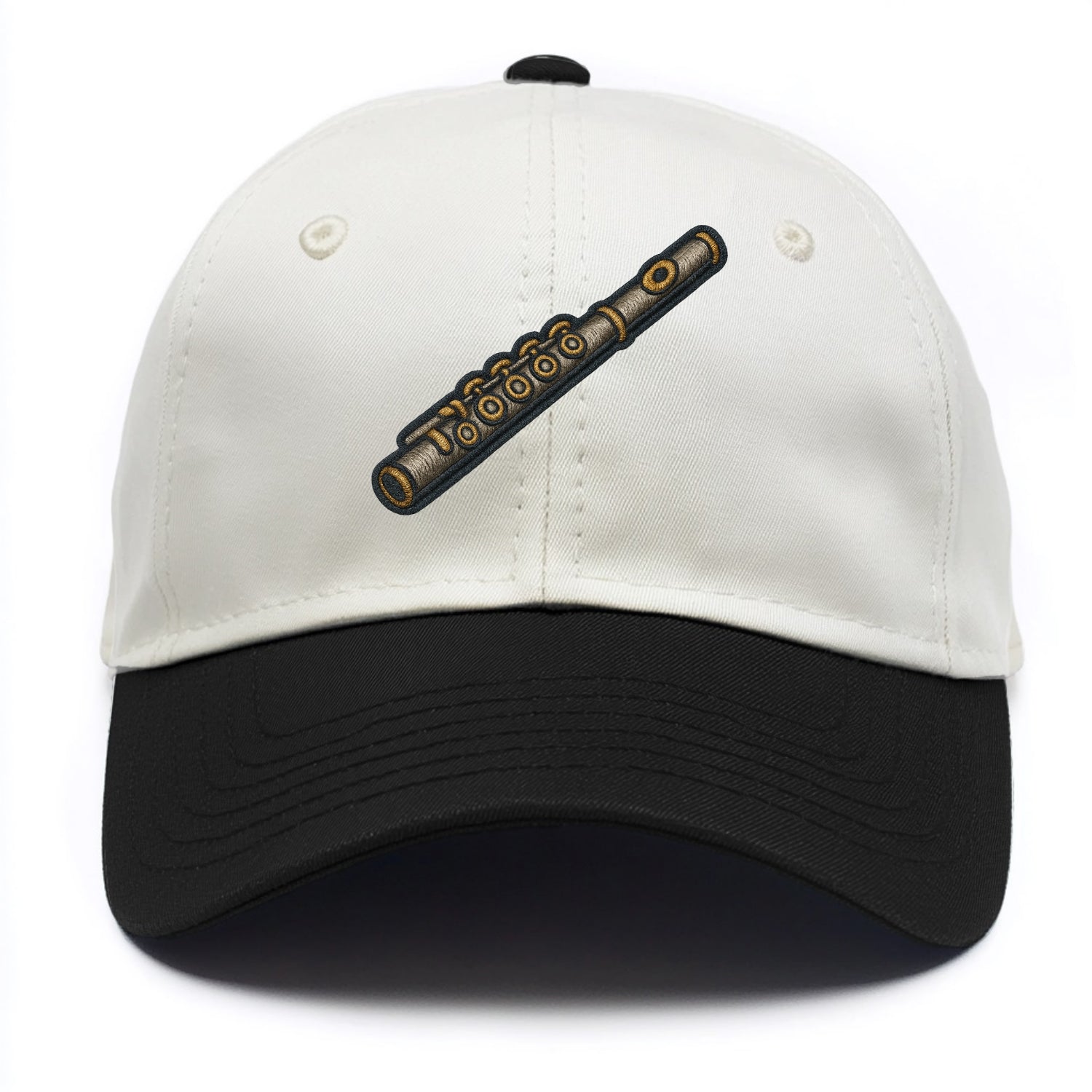 Flute  - Two Tone Cap - Black
