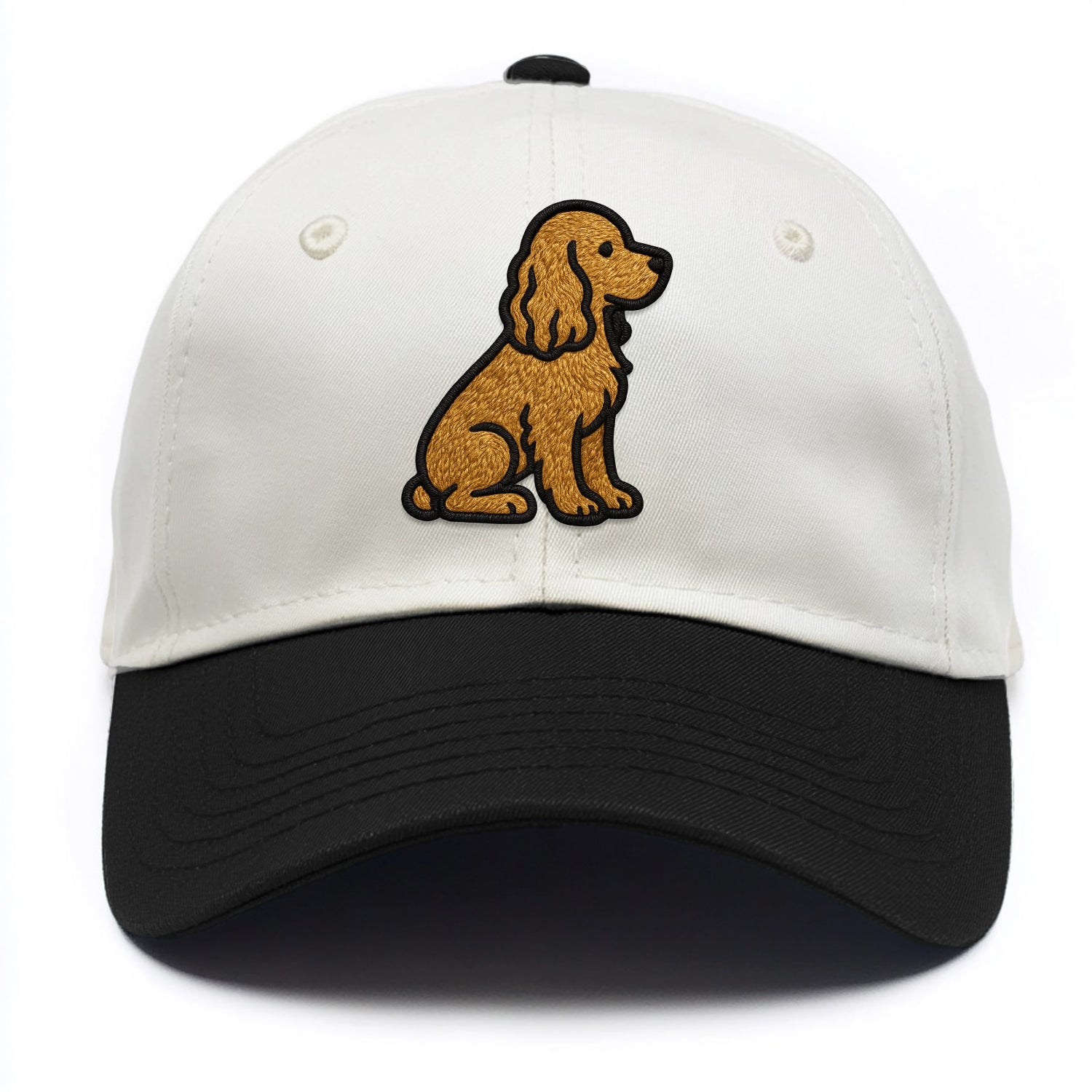 Cocker Spaniel - Contemporary spaniel de - Two Tone Cap - Black