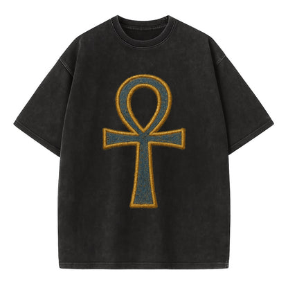 Ankh - Vintage T-shirt - Black