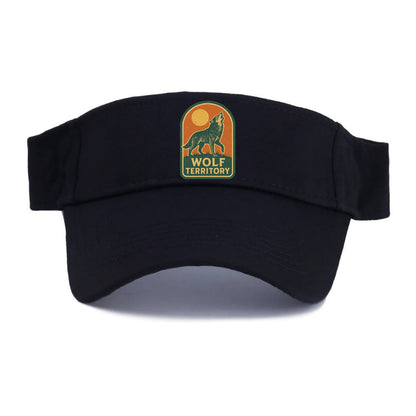 Wolf Territory Marking  - Visor - Black