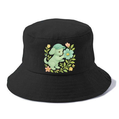 Mint Puppy - Bucket Hat - Black