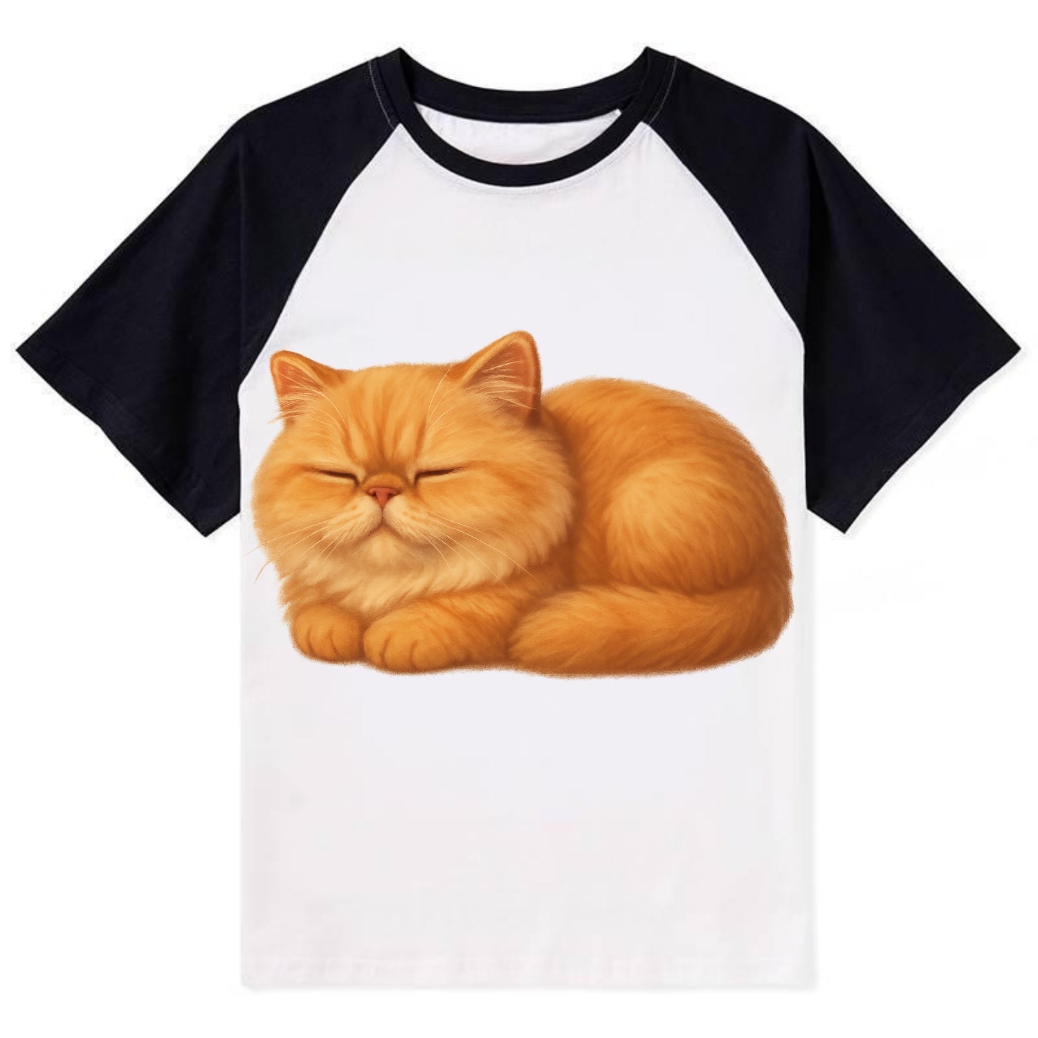 Napoleon  - Contrast Raglan T-shirt - Black