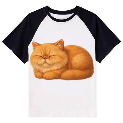 Napoleon  - Contrast Raglan T-shirt - Black