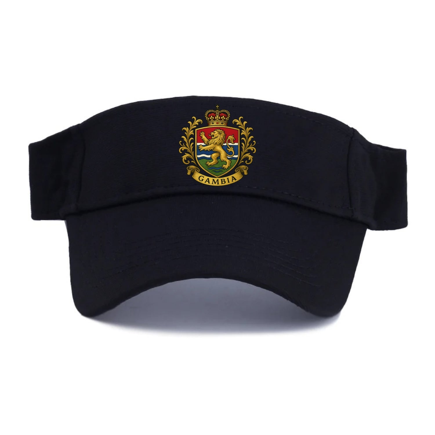 Gambia Heritage Badge  - Visor - Black