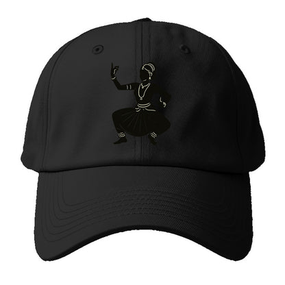 Bharatanatyam classical Indian pose - Baseball Cap For Big Heads - Black