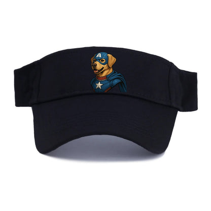 Labrador Patriotic Hero  - Visor - Black