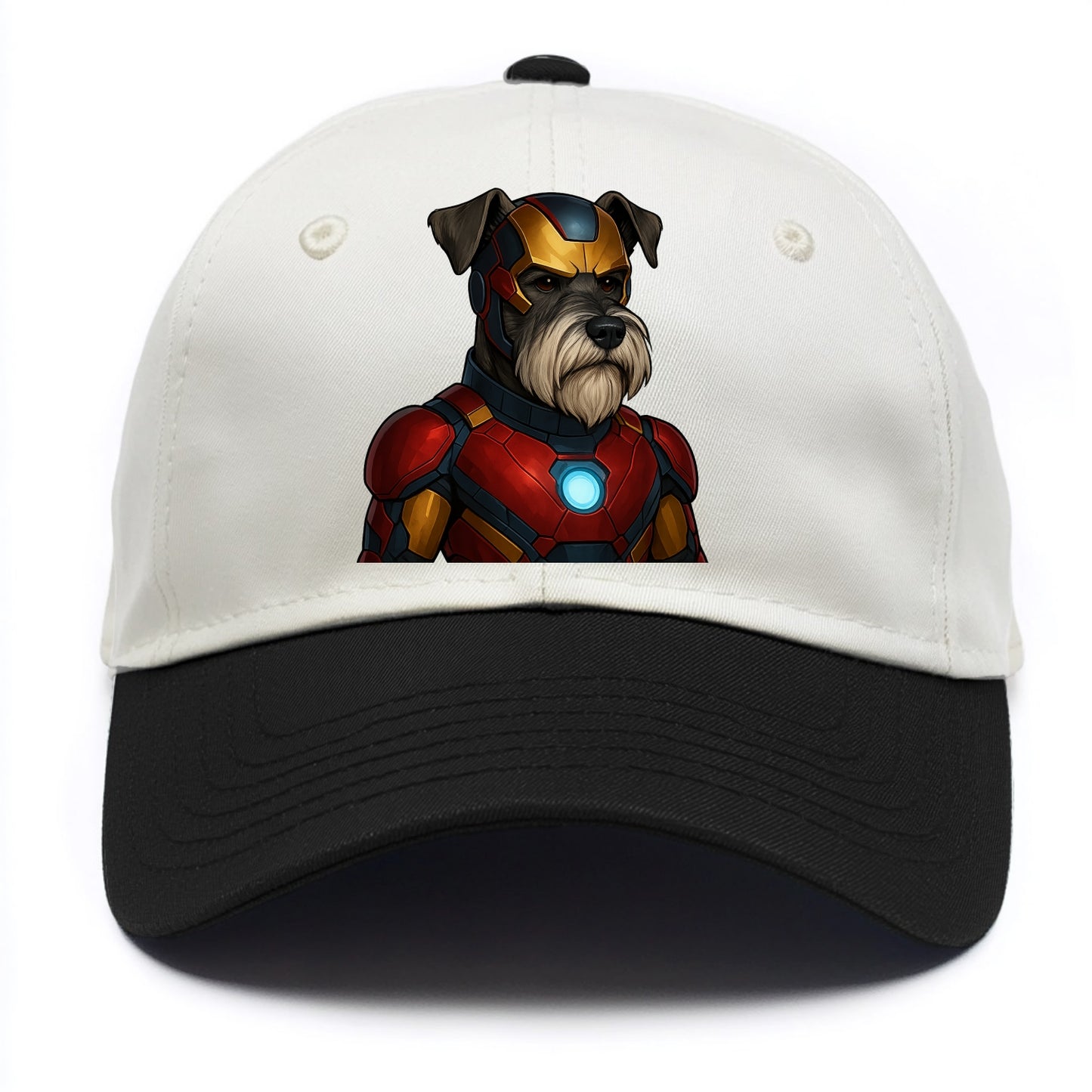 Schnauzer Tech Hero  - Two Tone Cap - Black
