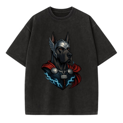 Great Dane Thor  - Vintage T-shirt - Black