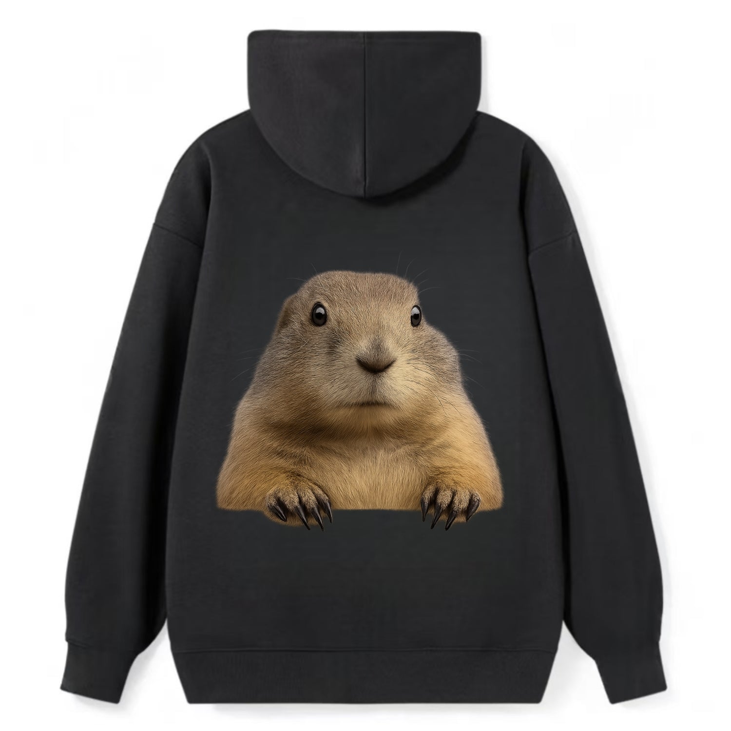 Prairie Dog  - Classic Pullover Hoodie - Black