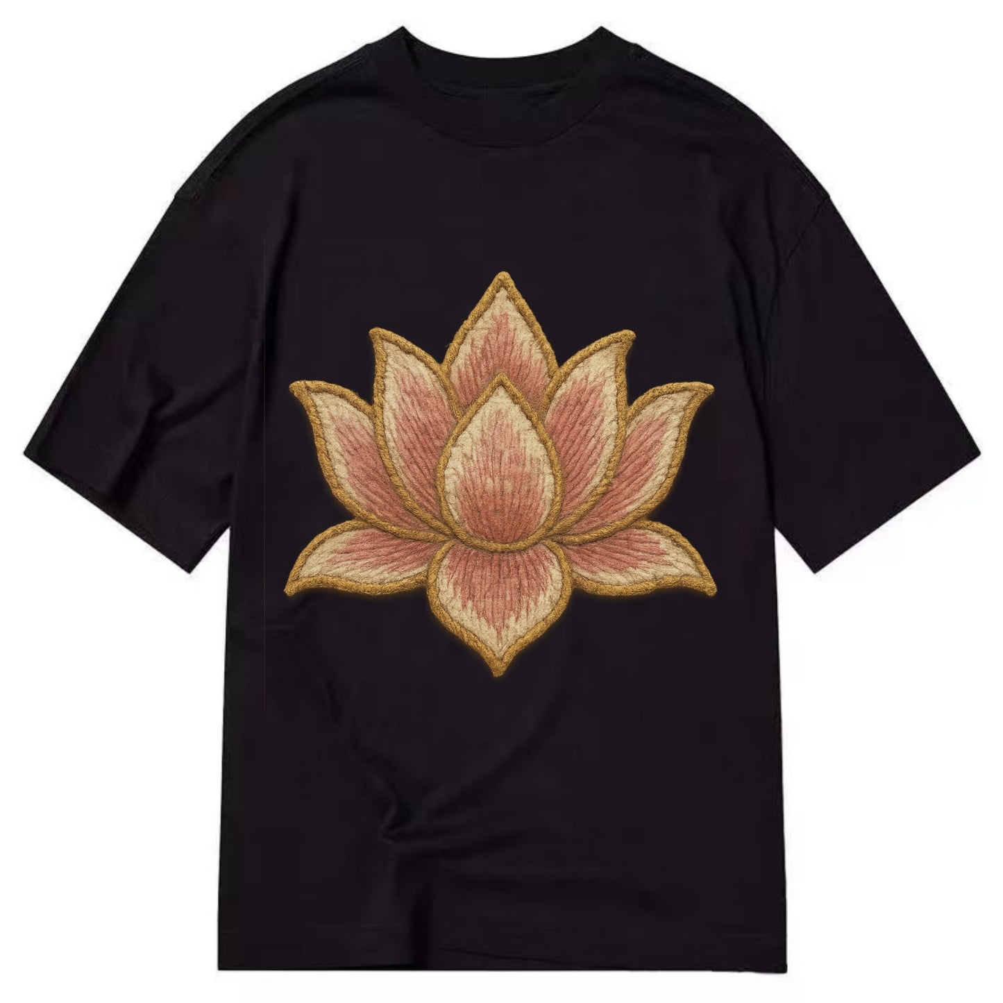 Lotus Flower - Classic T-shirt - Black