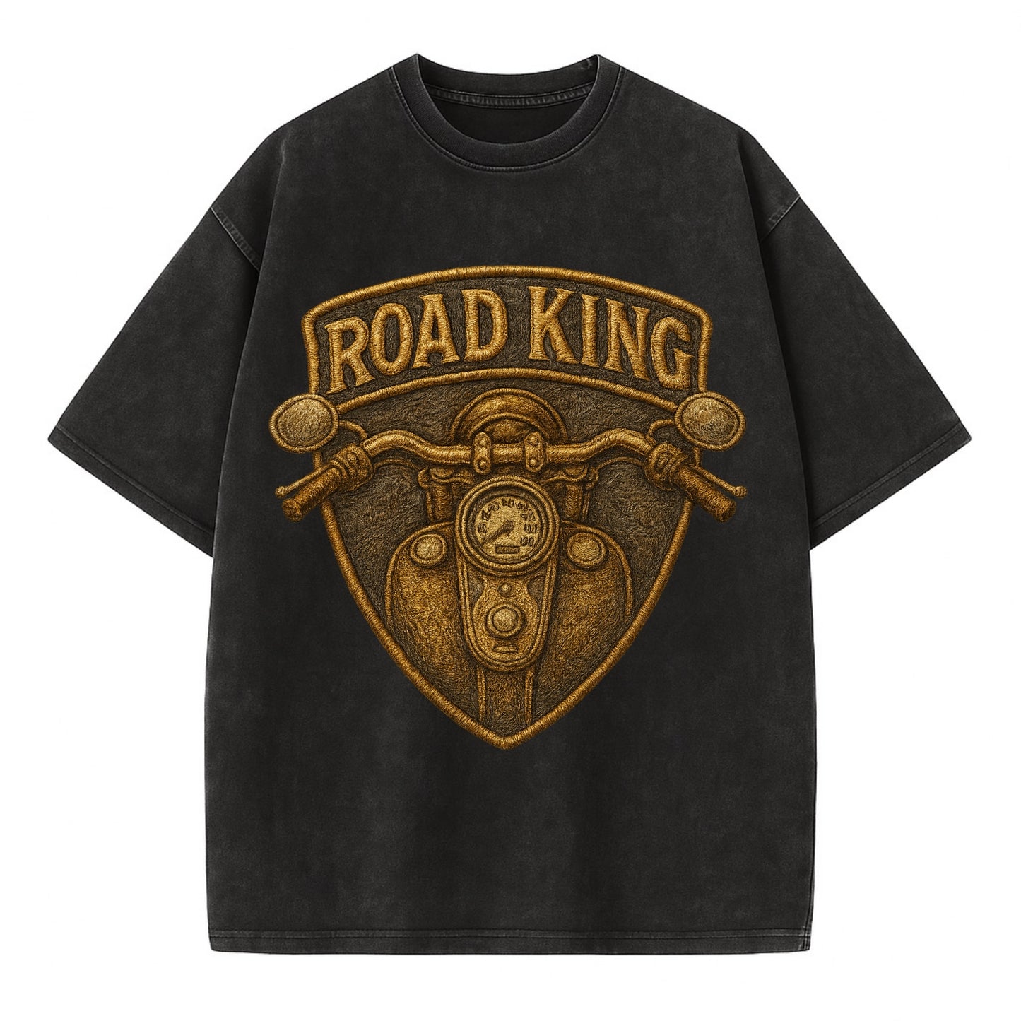 Road King  - Vintage T-shirt - Black