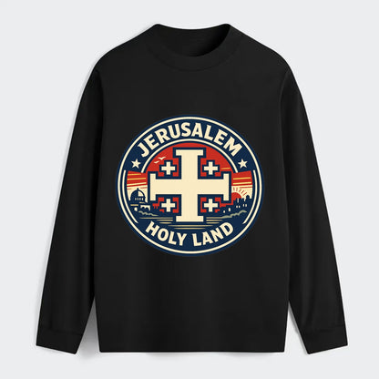 Heritage of the Cross - Classic Long Sleeve Shirt - Black