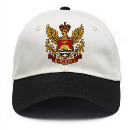 Kiribati Heritage Badge  - Two Tone Cap - Black