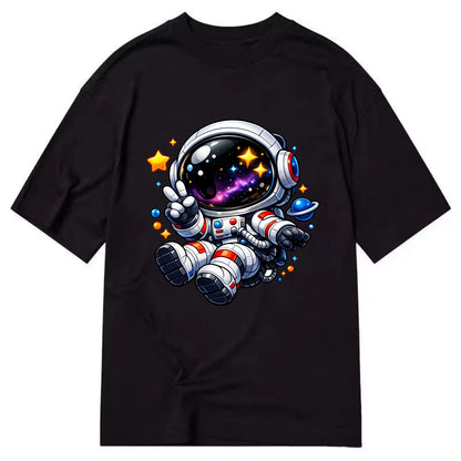 Space Explorer - Classic T-shirt - Black