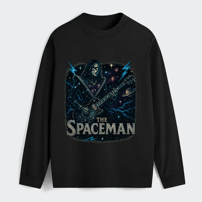 Spaceman Constellation - Classic Long Sleeve Shirt - Black