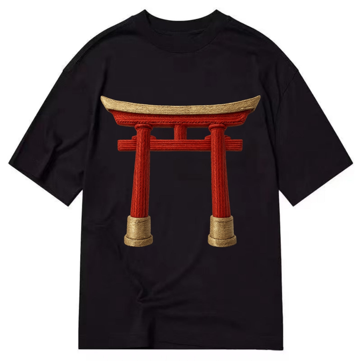 Japanese Torii Gate  - Classic T-shirt - Black