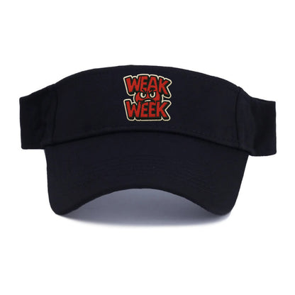 WEAK;WEEK WARRIOR Monday Blue Cap - Visor - Black