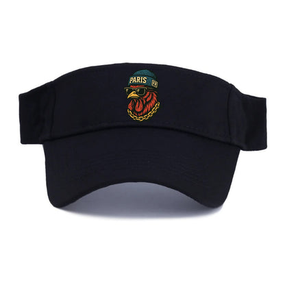 Paris Rooster - Visor - Black