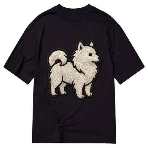 Japanese Spitz - Contemporary white spit - Classic T-shirt