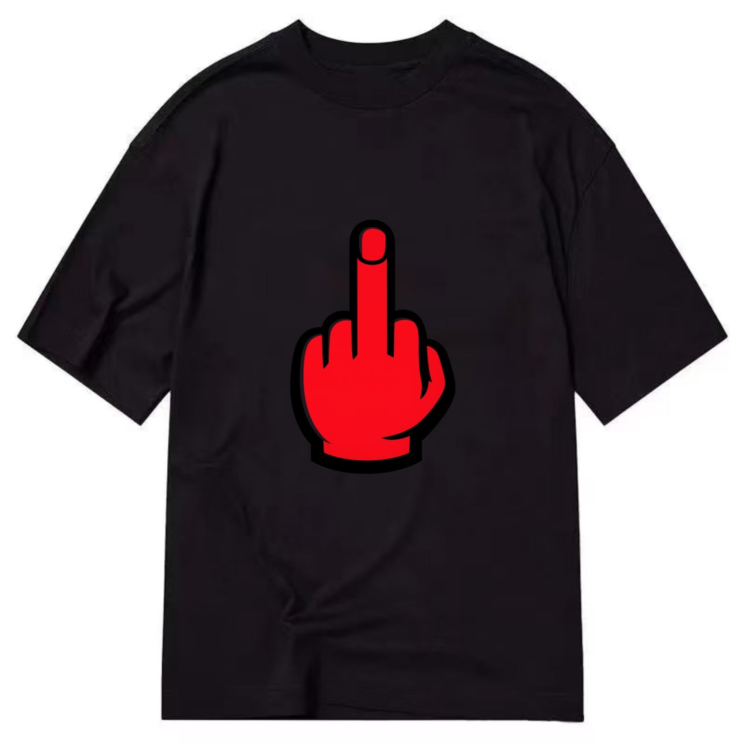 Bold Defiance Icon - Classic T-shirt - Black
