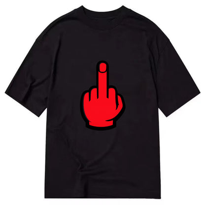 Bold Defiance Icon - Classic T-shirt - Black