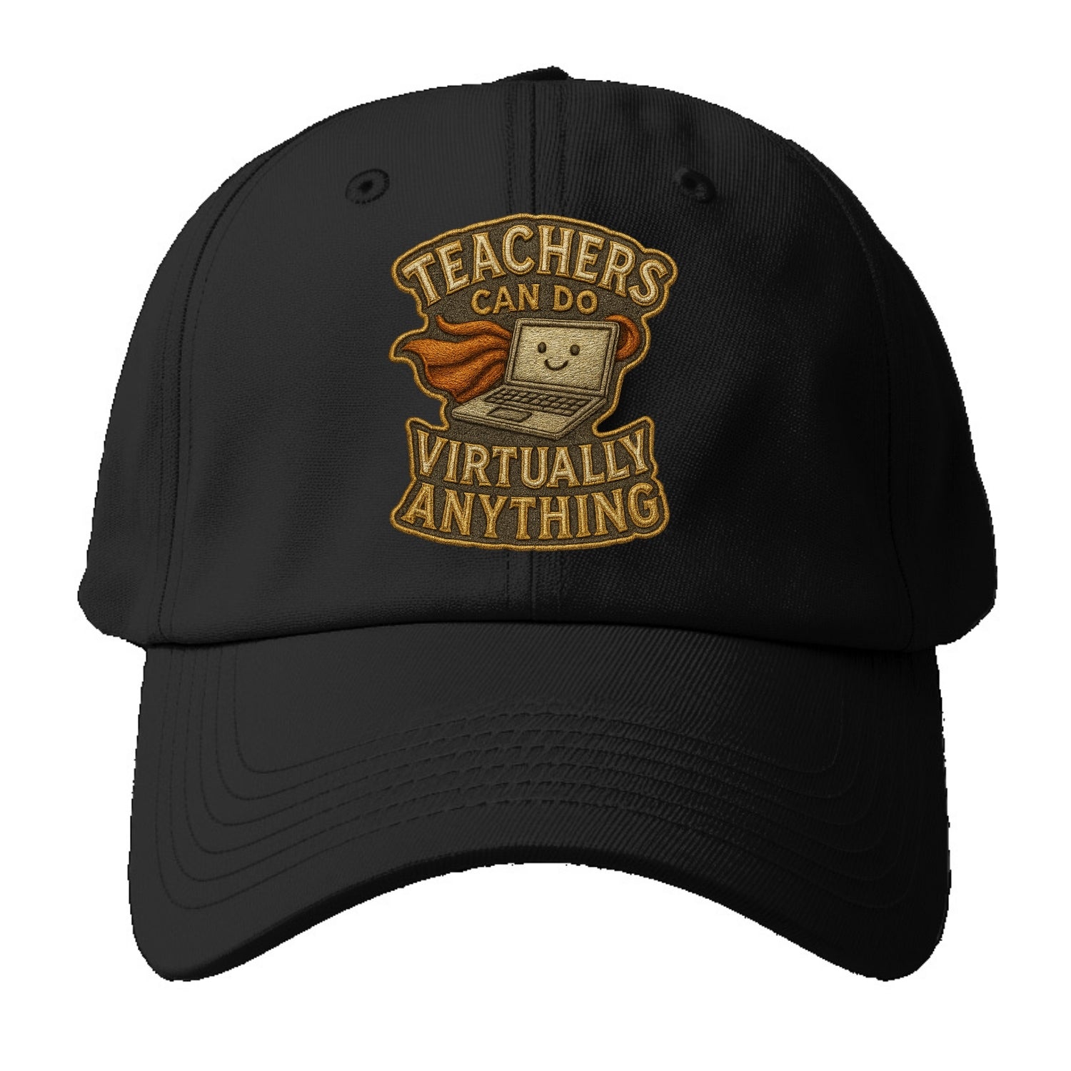 Teachers Can Do Virtually Anything  - Baseball Cap - Black