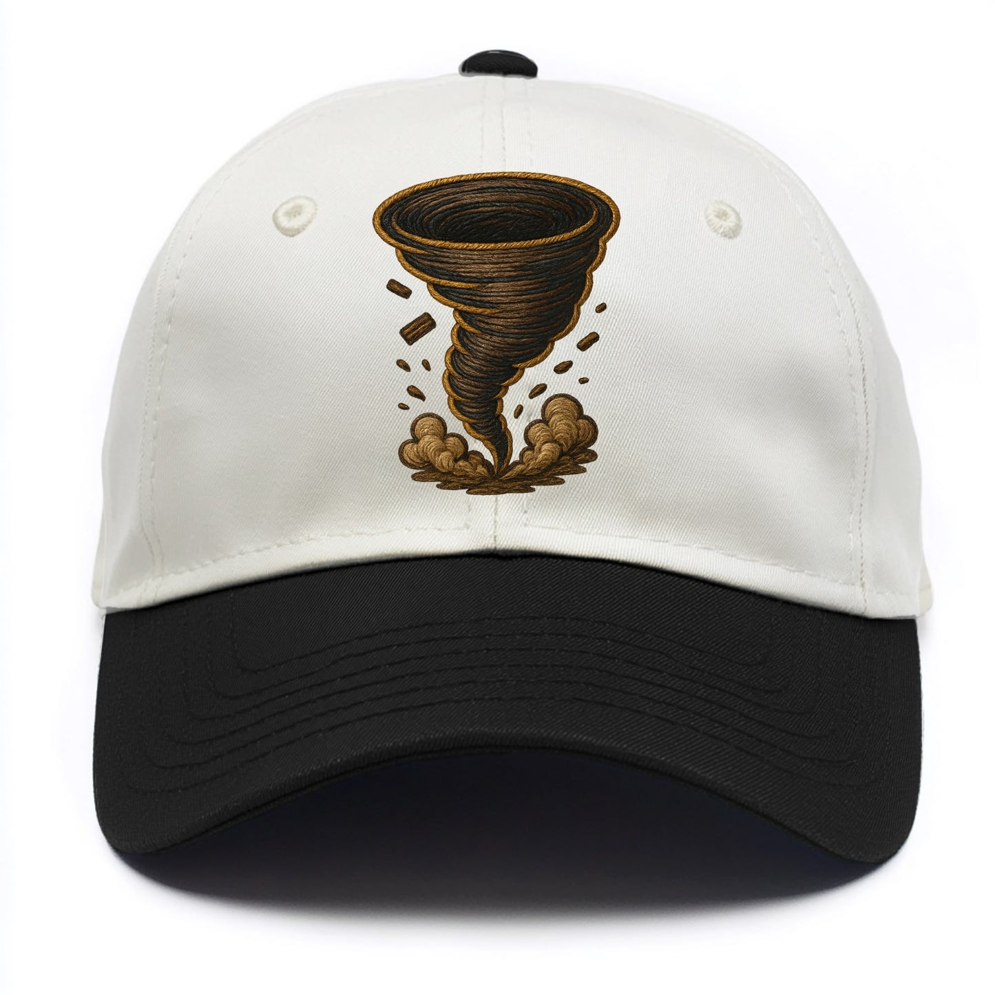 Tornado  - Two Tone Cap - Black