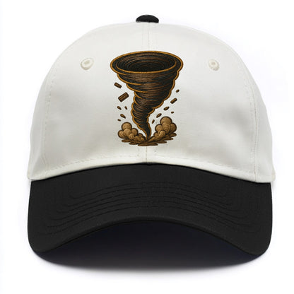 Tornado  - Two Tone Cap - Black