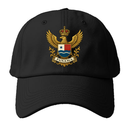 Panama Heritage Badge  - Baseball Cap - Black