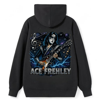 Ace Musical Cosmos - Classic Pullover Hoodie - Black