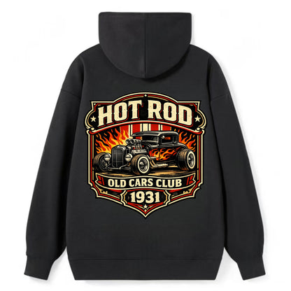Hot Rod Club 1931 - Classic Pullover Hoodie - Black