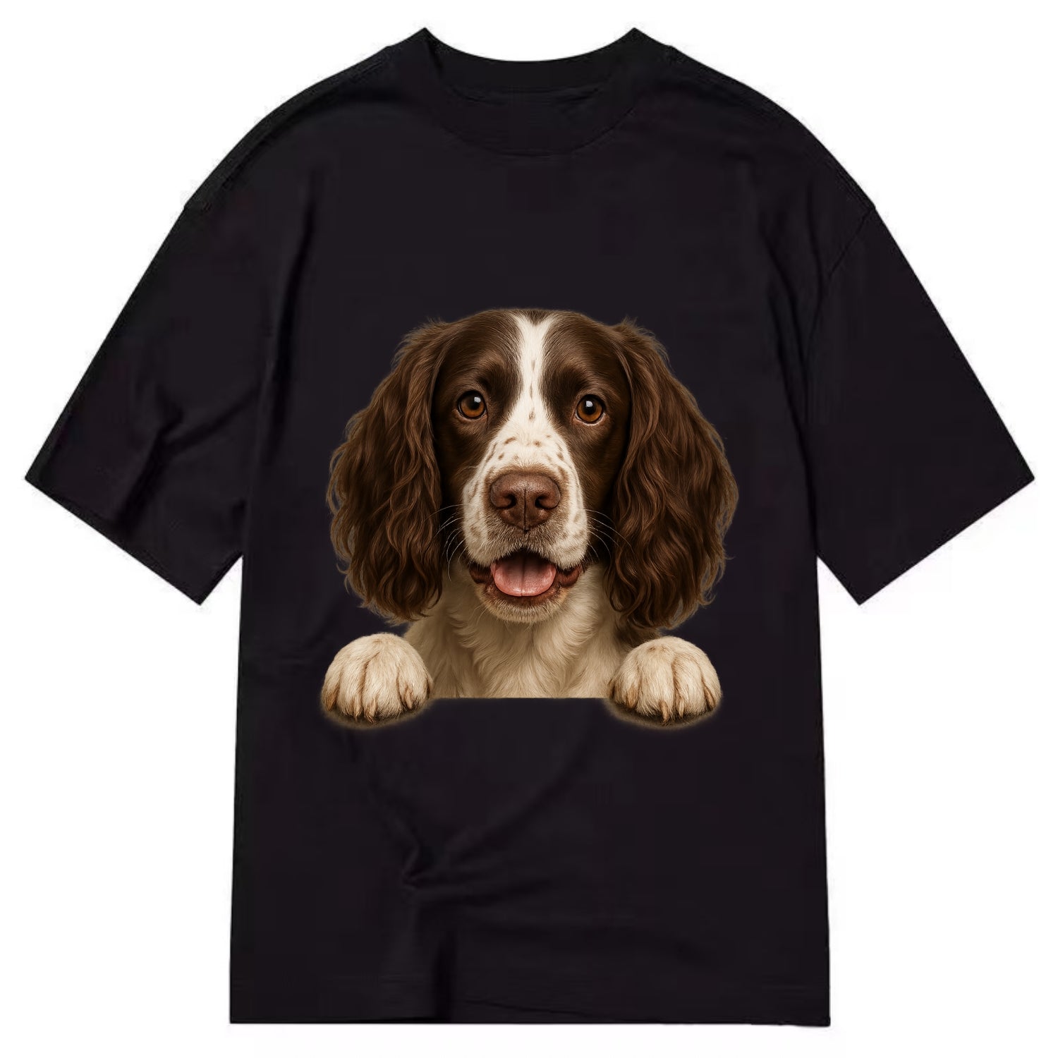 English Springer Spaniel  - Classic T-shirt - Black