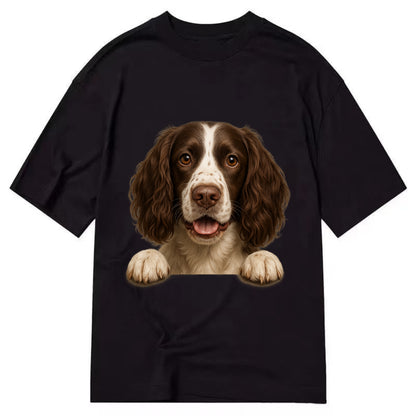 English Springer Spaniel  - Classic T-shirt - Black