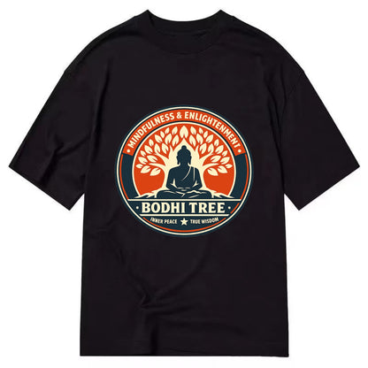 Zen Harmony Emblem - Classic T-shirt - Black