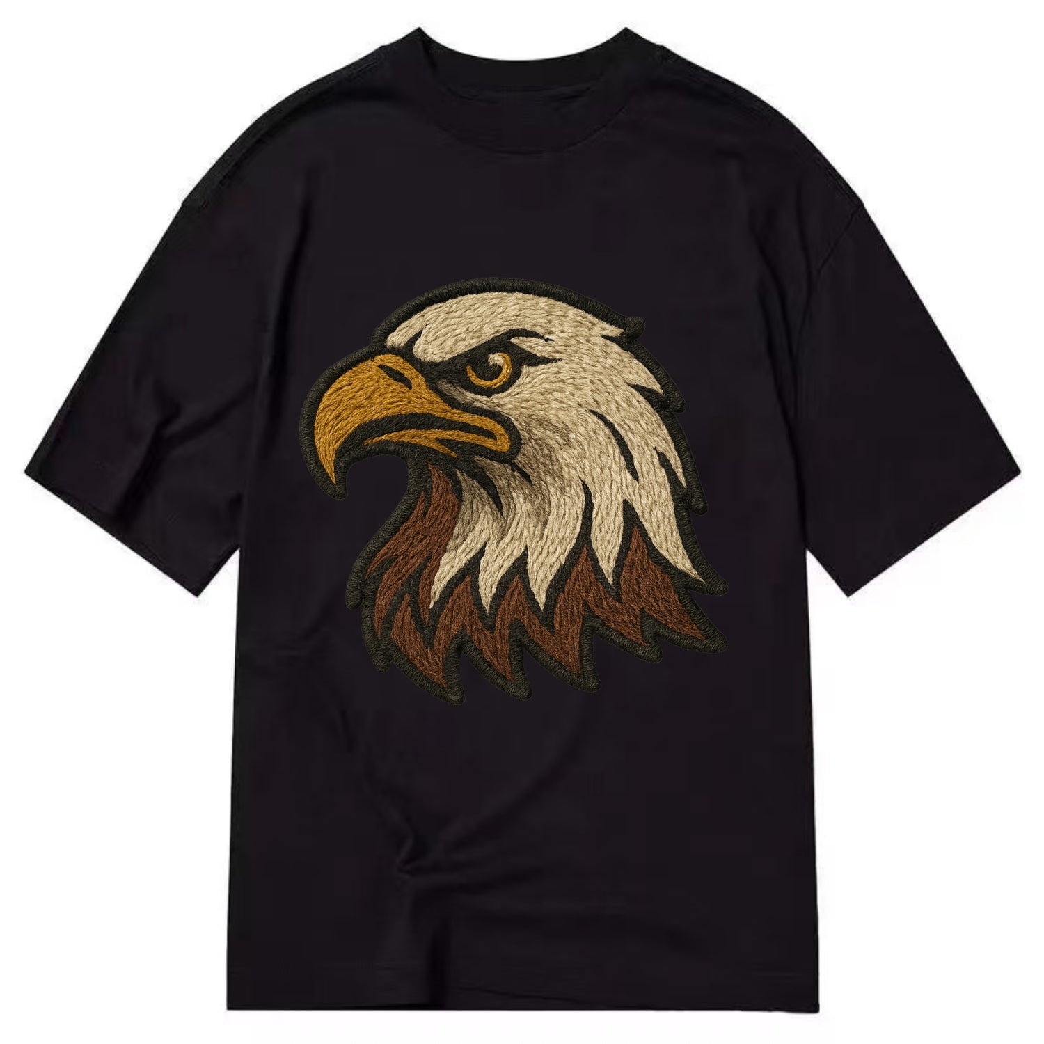 American Eagle Head  - Classic T-shirt - Black