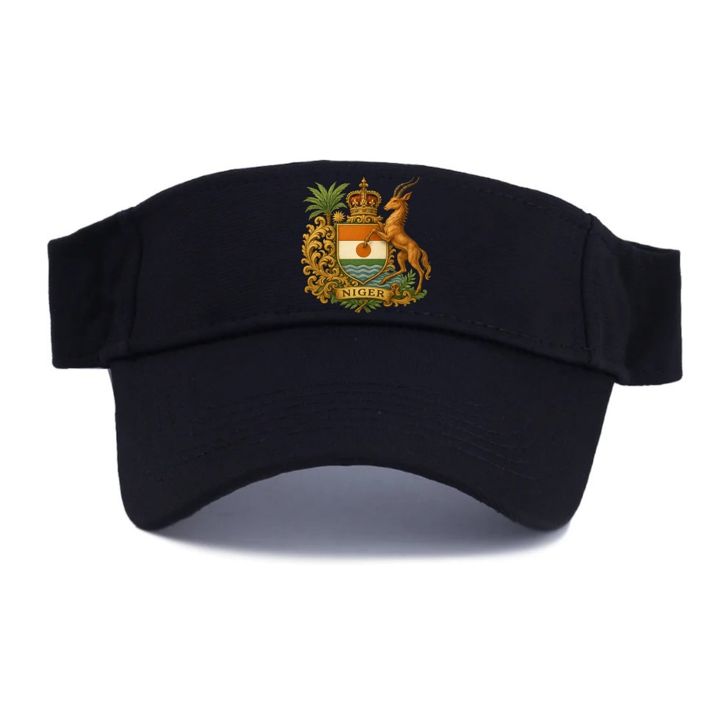 Niger Heritage Badge  - Visor - Black