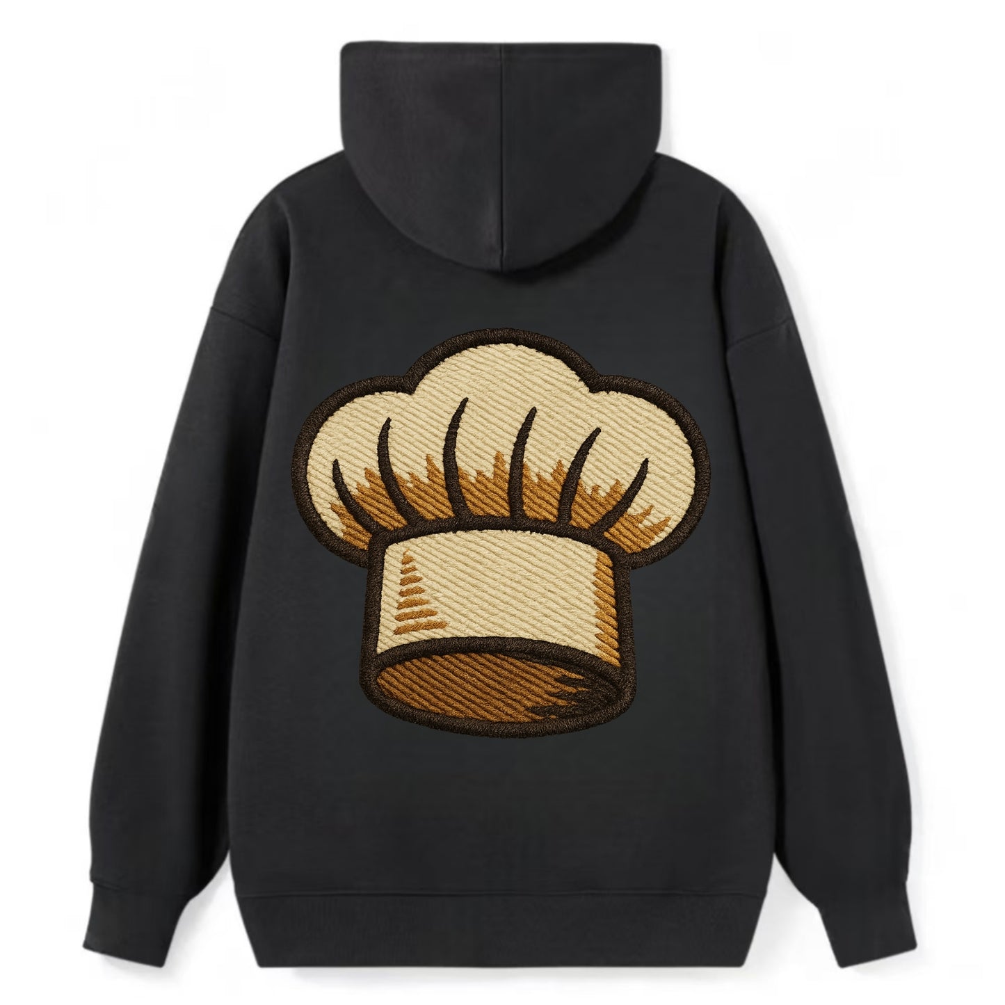 Chef Hat  - Classic Pullover Hoodie - Black